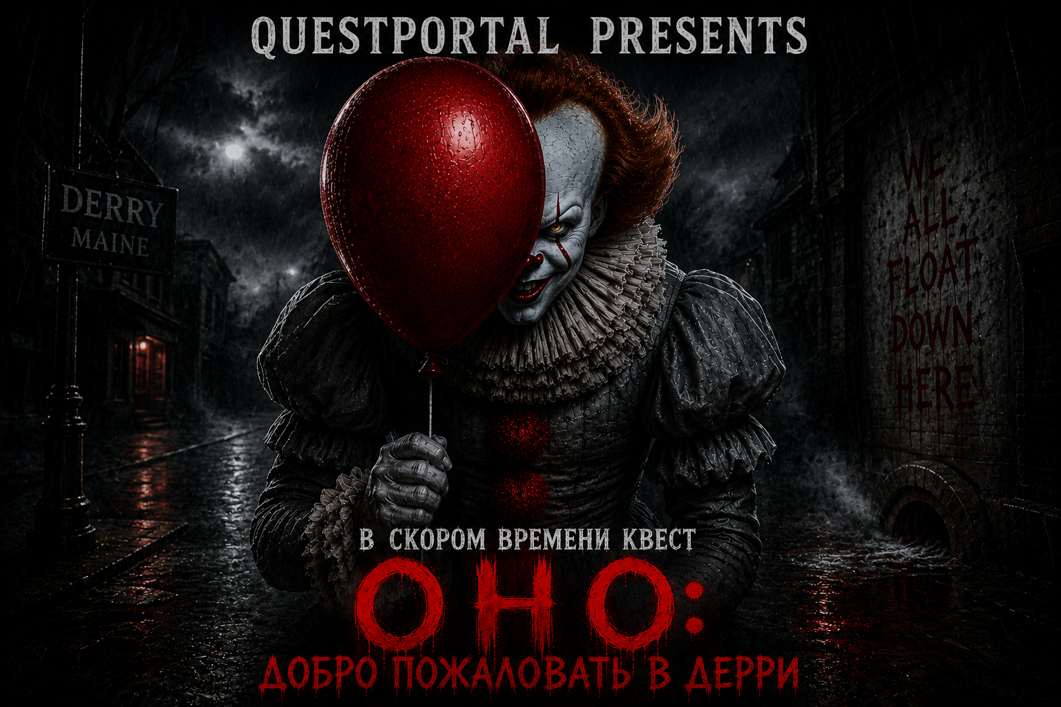 ОНО: Добро пожаловать в Дерри — скоро откроется